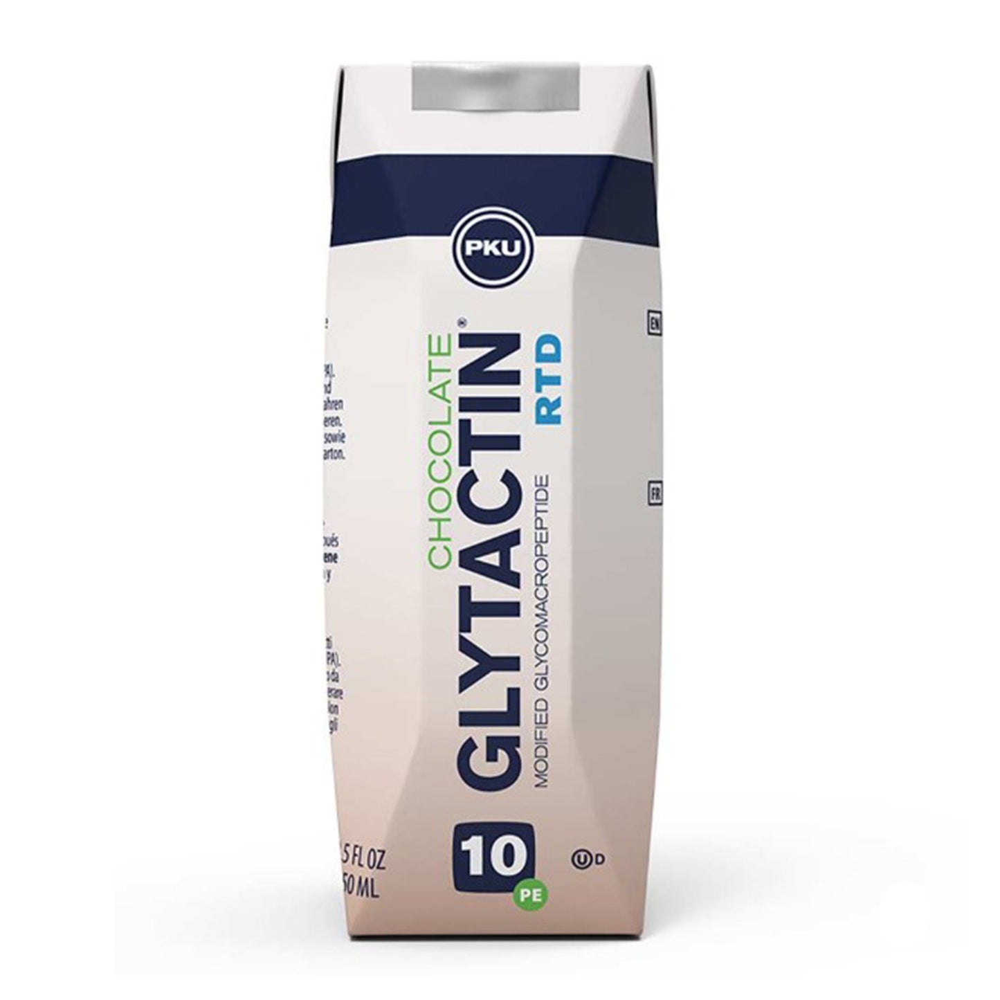 Oral Supplement Glytactin® RTD 10 Chocolate Flavor Liquid 8.5 oz. Carton