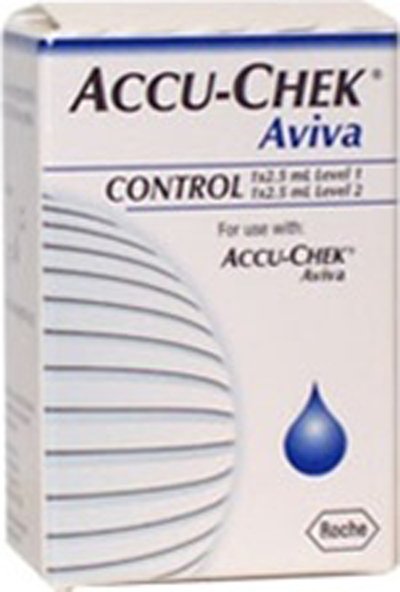 Blood Glucose Control Solution Accu-Chek® Aviva 2 X 2.5 mL Level 1 & 2