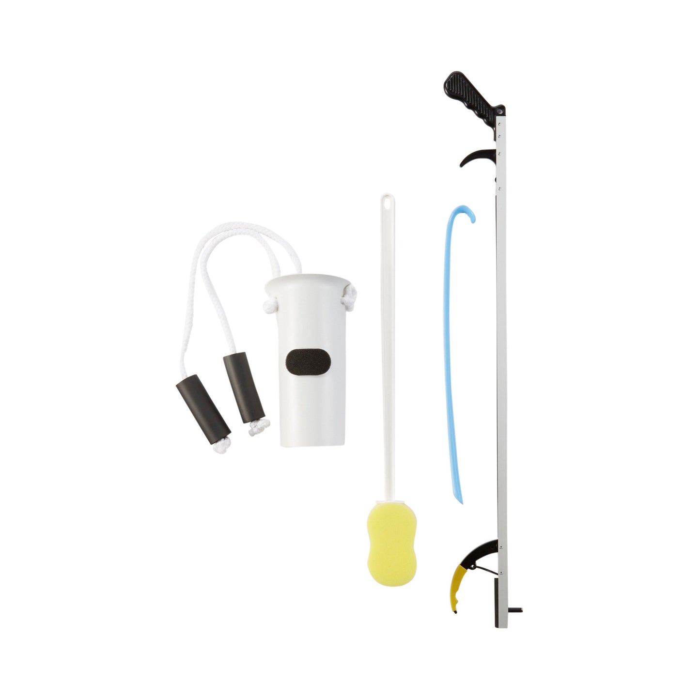ADL Hip / Knee Equipment Kit FabLife™ Standard Reacher - 32 Inch Length / Shoehorn - 18 Inch Length