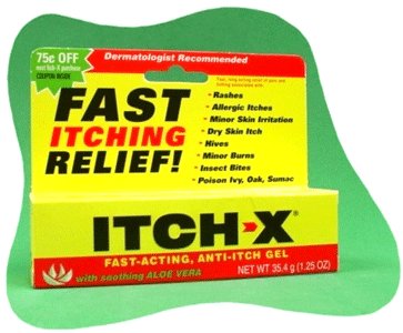 Itch Relief Itch-X® 1% - 10% Strength Gel 1.25 oz. Tube