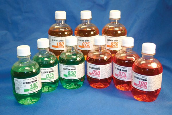Glucose Tolerance Beverage Glucose Drink Lemon-Lime 75 Gram 10 oz. per Bottle