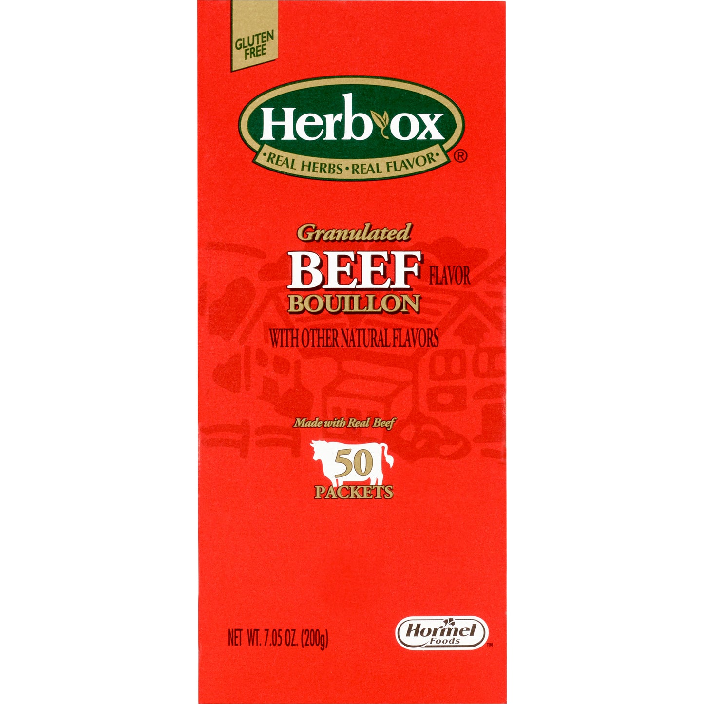 Instant Broth Herb-Ox® Beef Flavor Bouillon Flavor Liquid 7.5 oz. Individual Packet