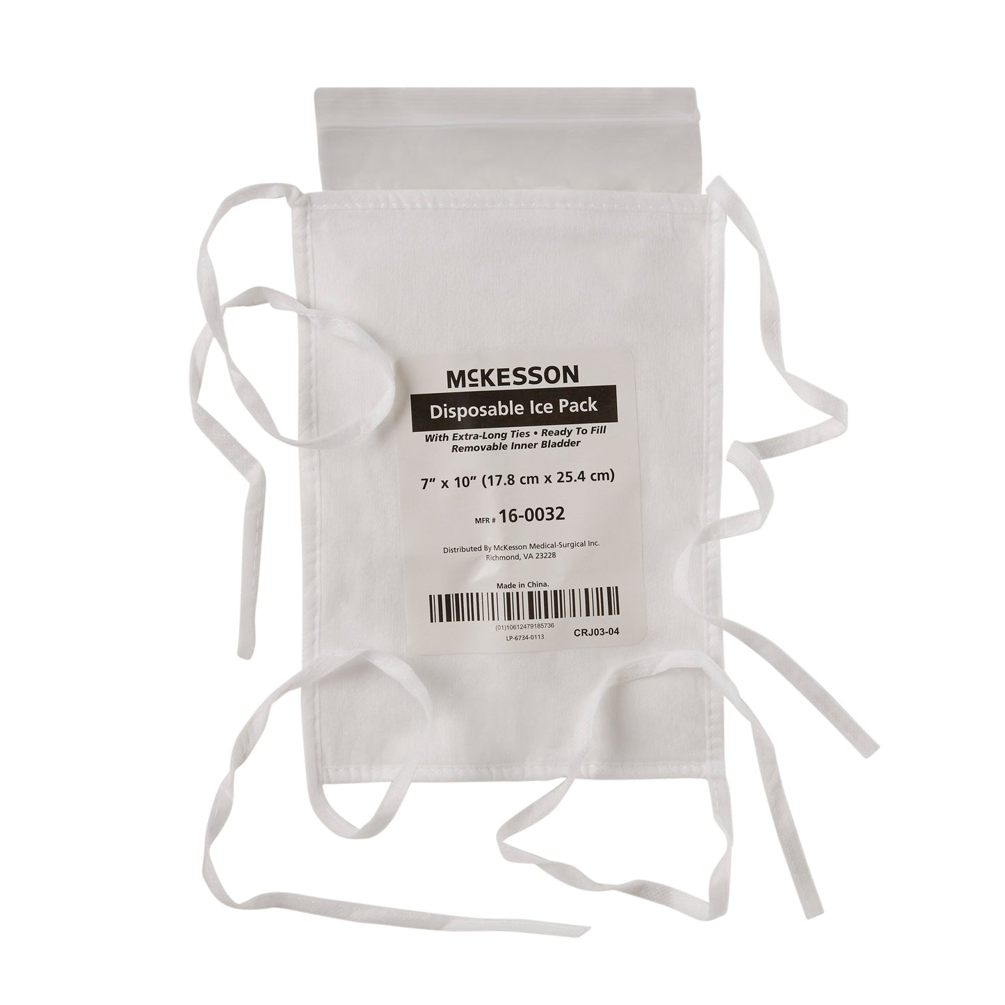 Ice Bag McKesson General Purpose 7 X 10 Inch Fabric Disposable