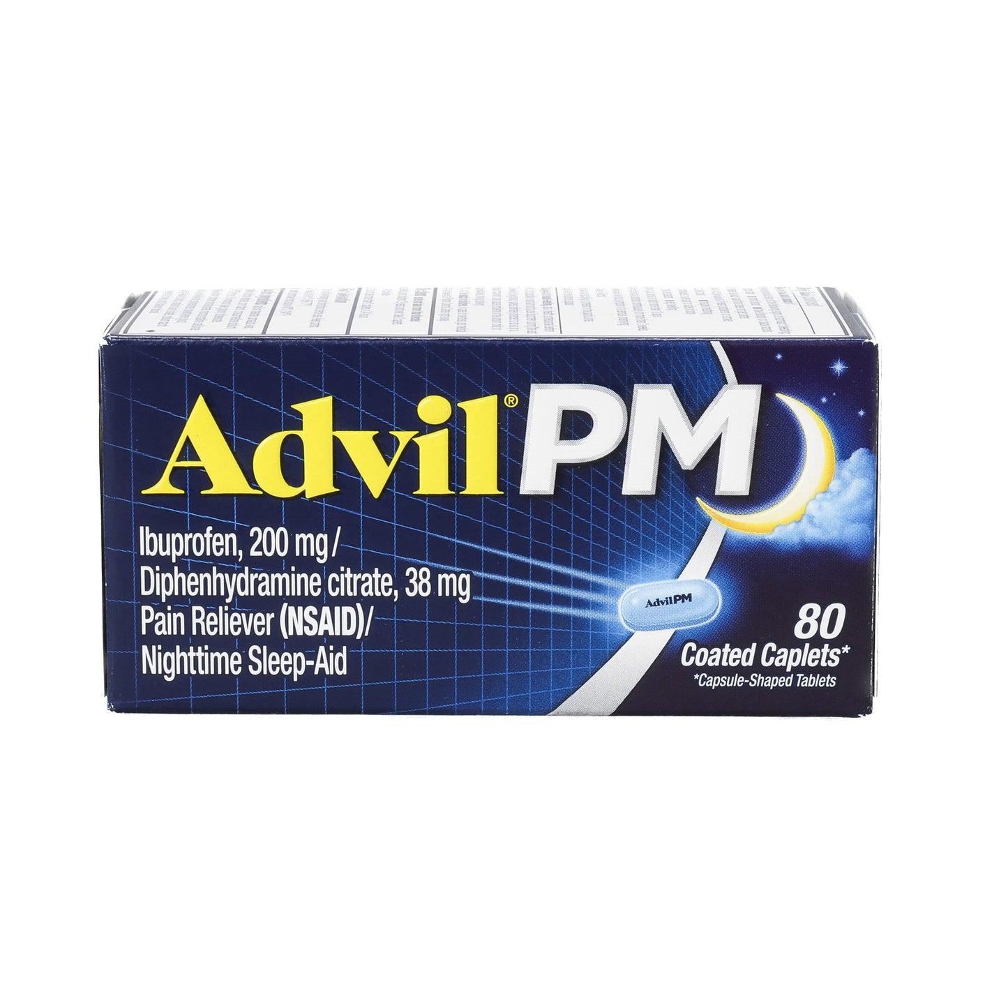 Night Time Pain Relief Advil® PM 200 mg - 38 mg Strength Ibuprofen Capsule