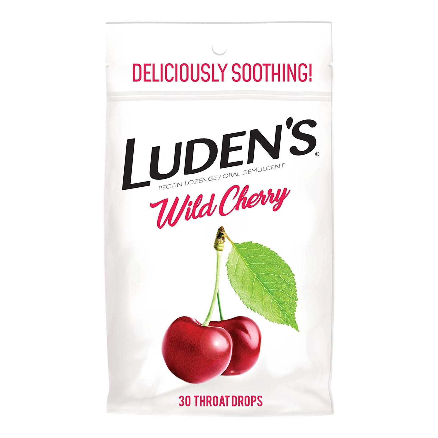 Sore Throat Relief Luden's® 2.8 mg Strength Lozenge 30 per Bag
