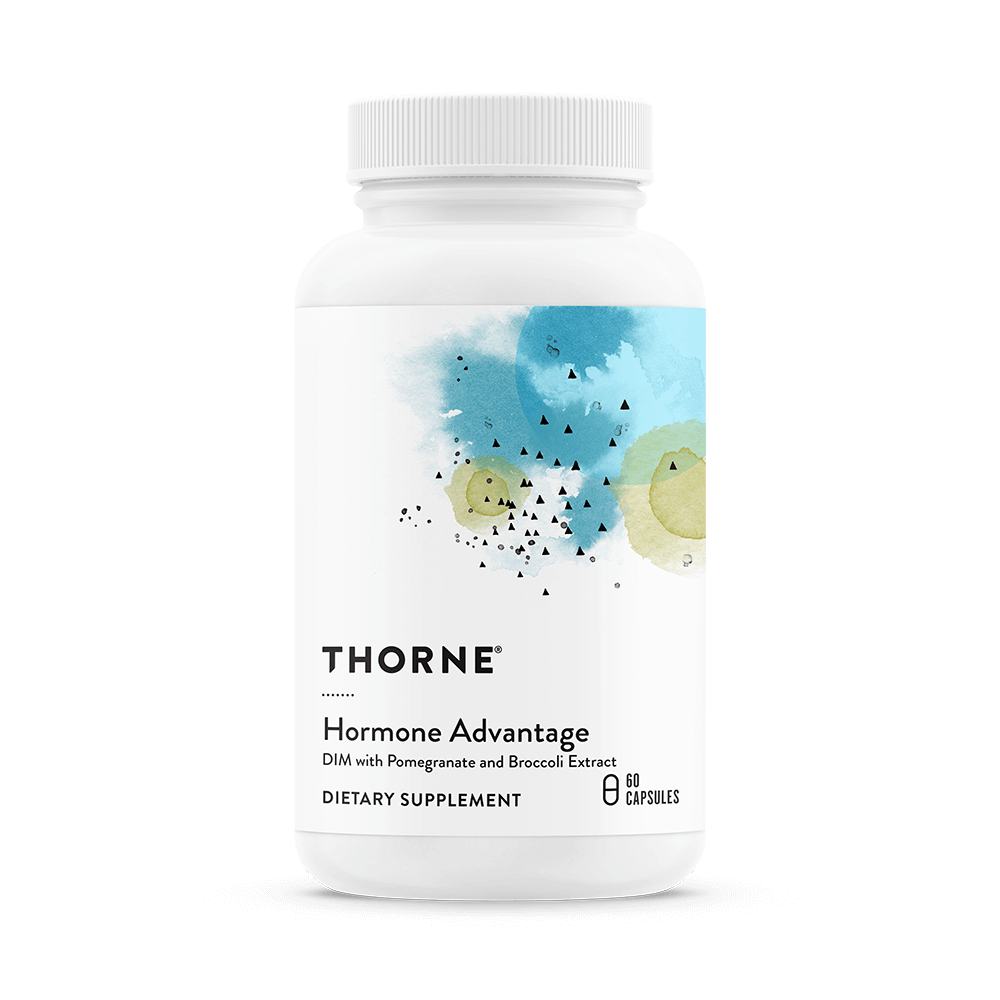 Dietary Supplement THORNE® Hormone Advantage Broccoli Extract (Sulforaphane glucosinolate) 25 mg Strength Capsule 60 per Bottle
