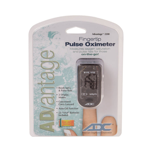 Fingertip Pulse Oximeter Advantage™ 2200 Adult Battery Operated LED Display