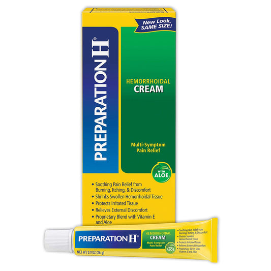 Hemorrhoid Relief Preparation H® Cream 0.9 oz.