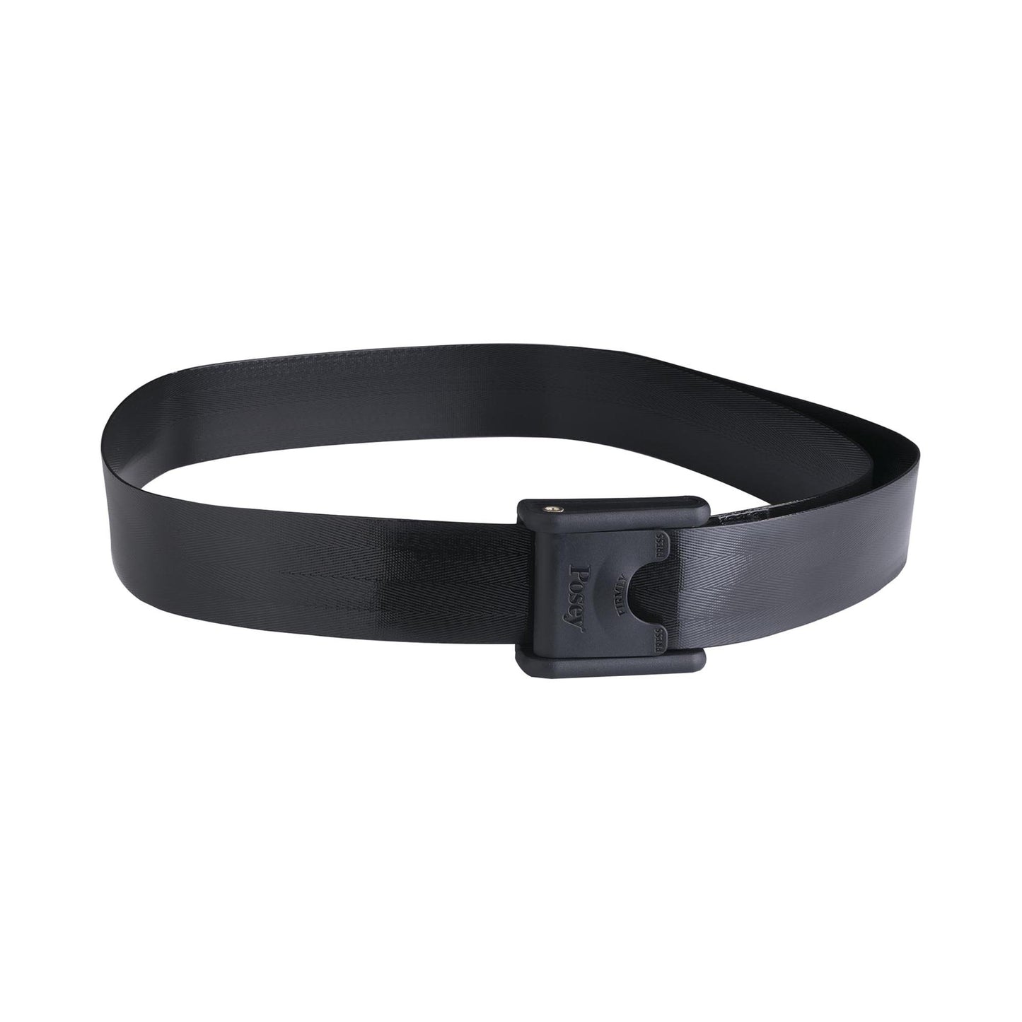 Gait Belt Posey® EZ Clean 60 Inch Length Black Polyurethane Coated Webbing