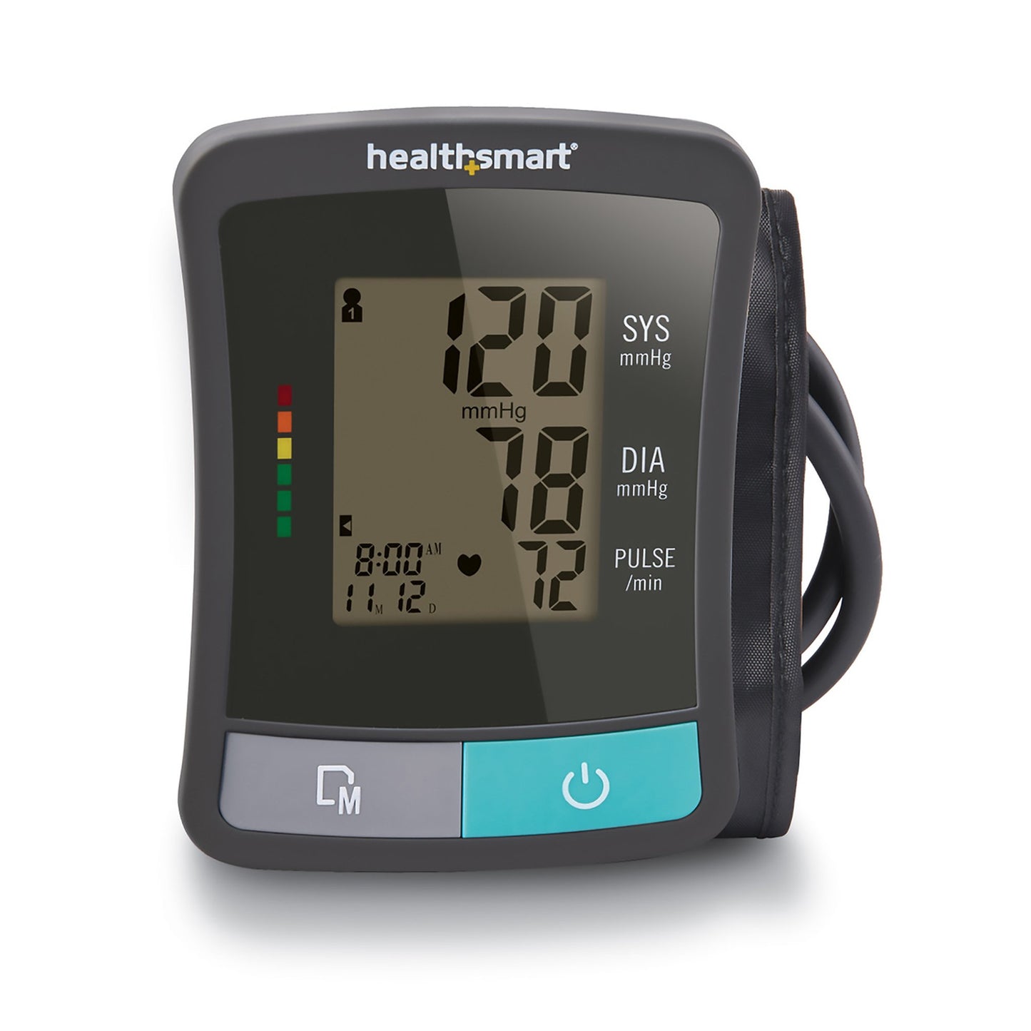 Home Automatic Digital Blood Pressure Monitor MABIS® Large Cuff Arm Nylon Cuff 23 - 40 cm Desk Model
