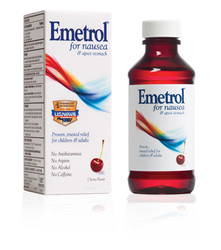 Nausea Relief Emetrol® 21.5 mg - 1.87 Gram - 1.87 Gram Strength Liquid 4 oz.