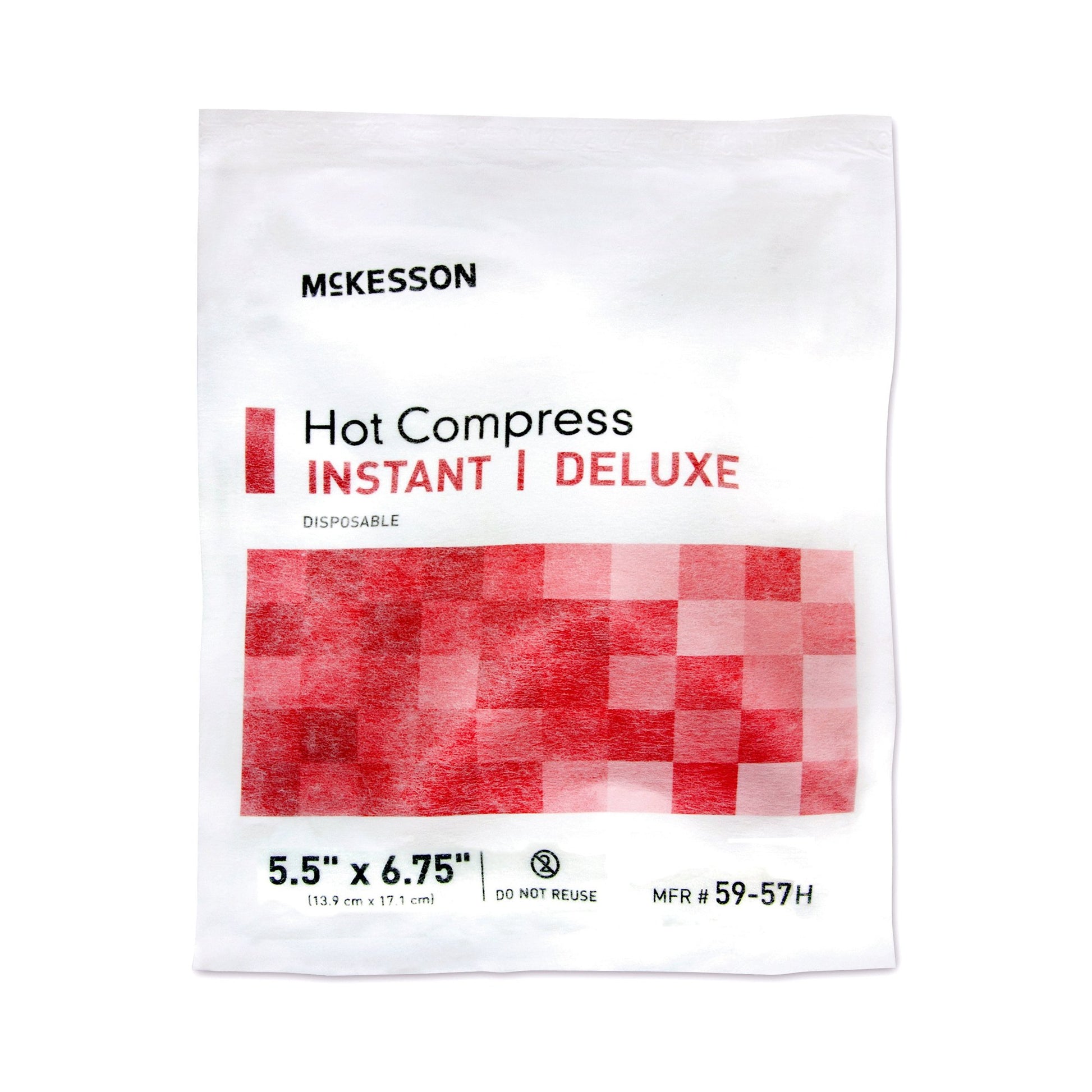 Instant Hot Pack McKesson General Purpose Small Soft Cloth Cover Disposable