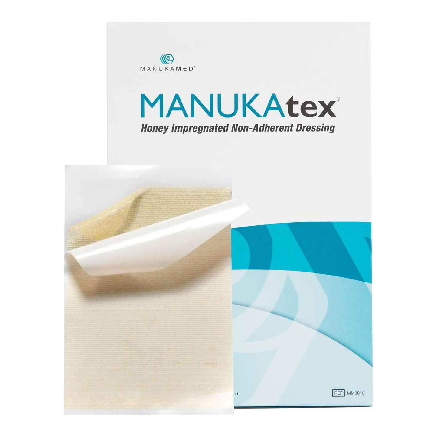 Honey Impregnated Wound Dressing MANUKAtex® Rectangle 4 X 5 Inch Sterile