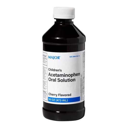 Children's Pain Relief 160 mg / 5 mL Strength Acetaminophen Oral Suspension 16 oz.