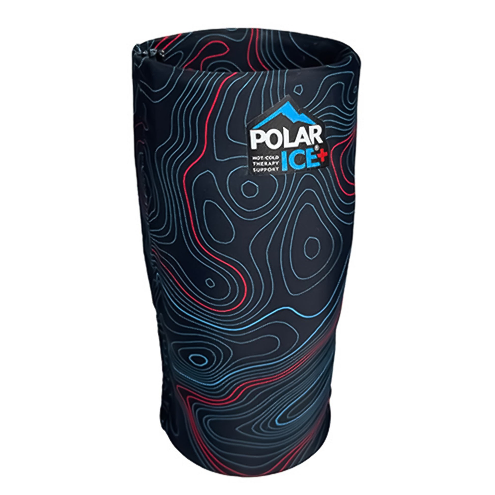 Hot / Cold Relief Sleeve Polar Ice® Large / X-Large Gray Swirl Knee / Elbow / Shin