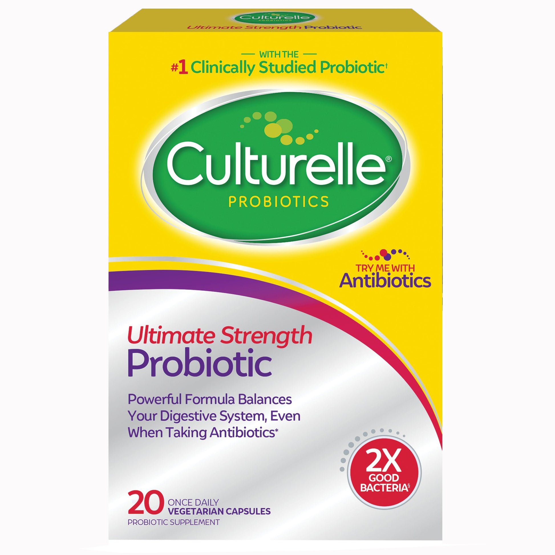 Probiotic Dietary Supplement Culturelle® 20 per Box Capsule