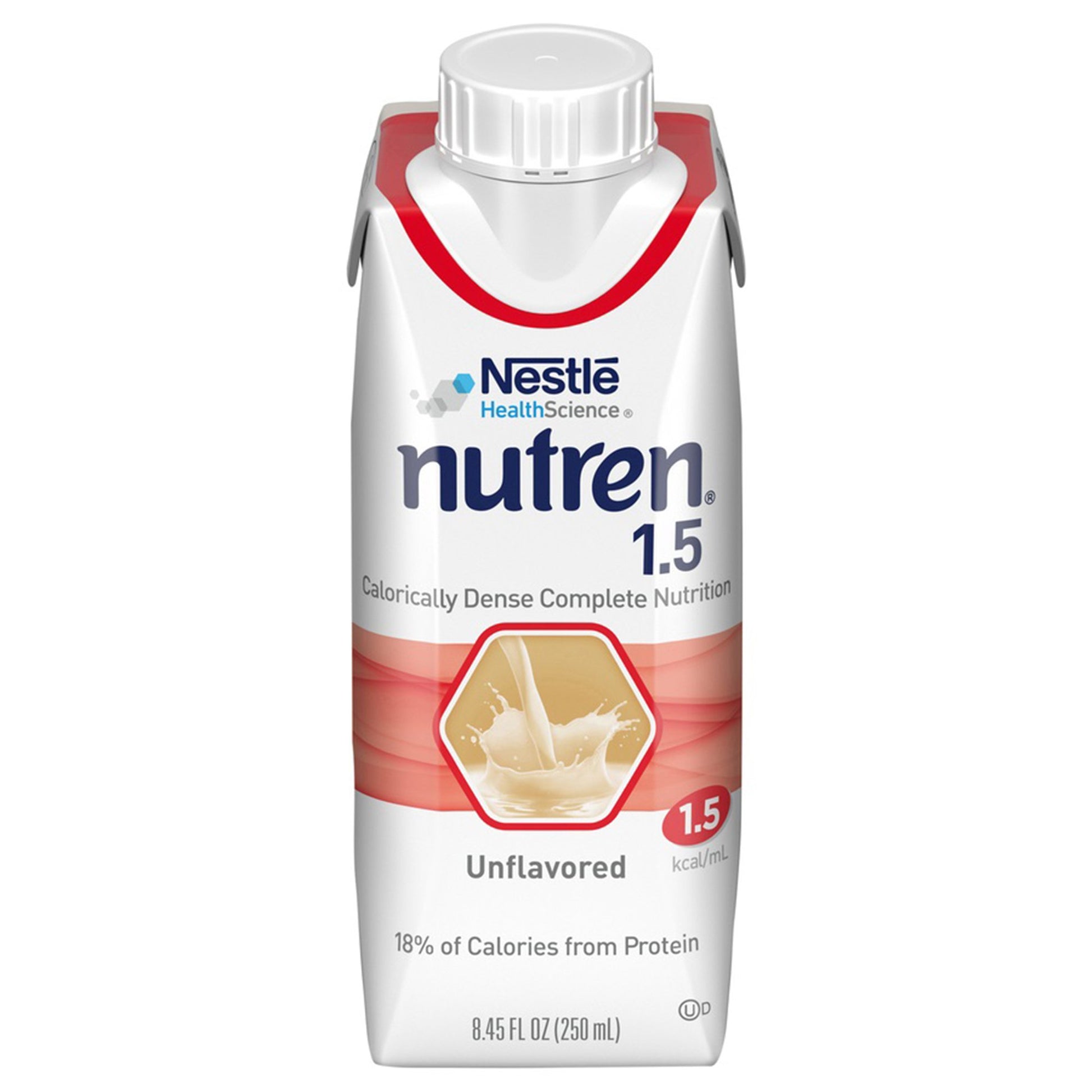 Tube Feeding Formula Nutren® 1.5 Unflavored Liquid 250 mL Carton