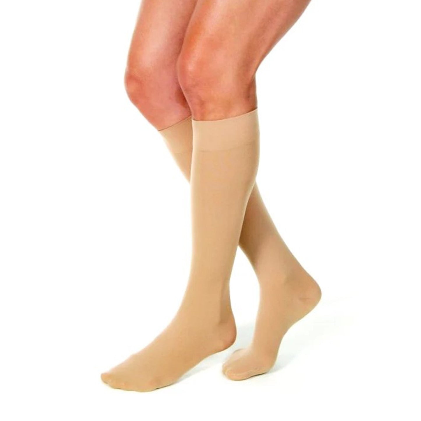 Compression Stocking Jobst® Relief Knee High X-Large Beige Closed Toe