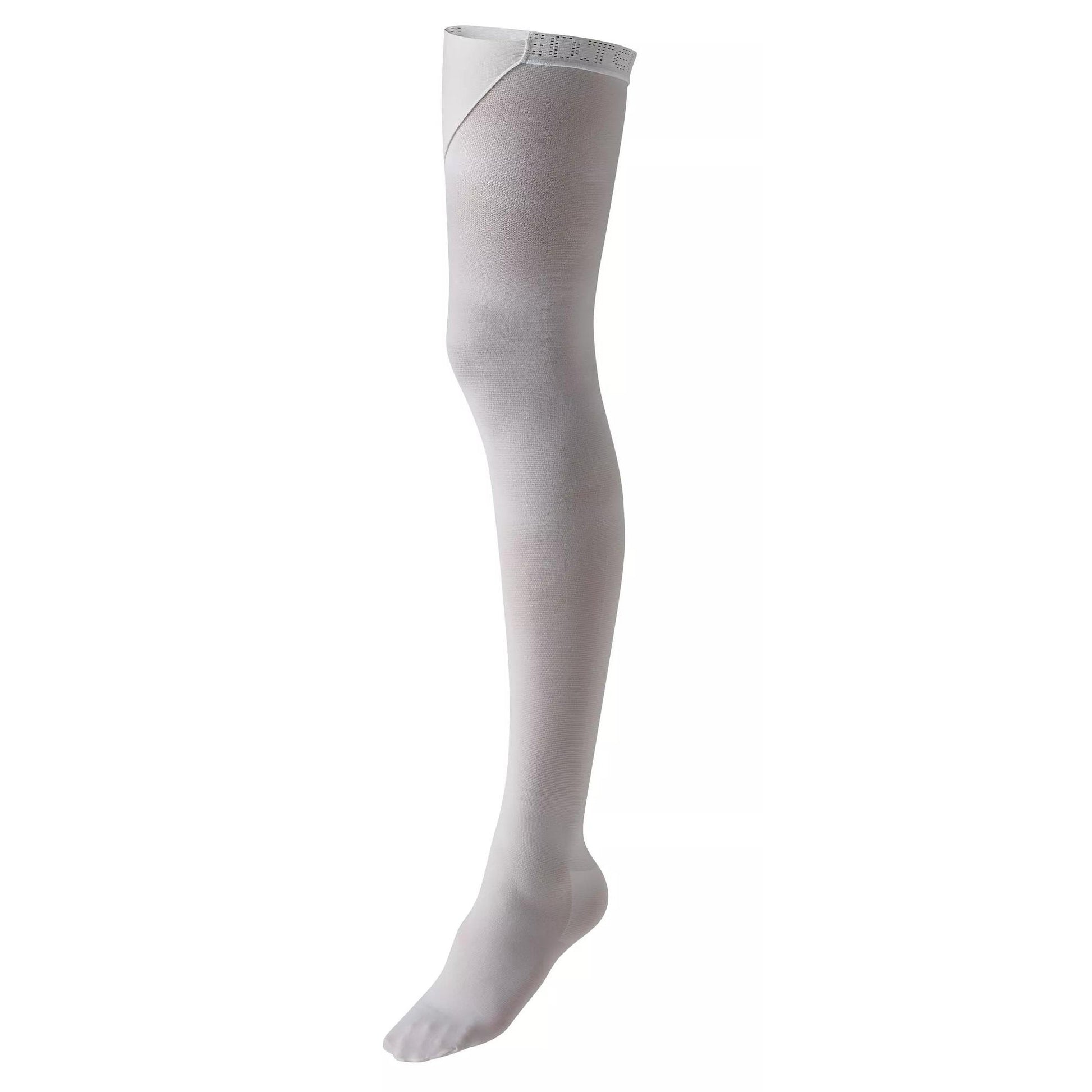Anti-embolism Stocking T.E.D.™ Thigh High Medium / Regular White Inspection Toe