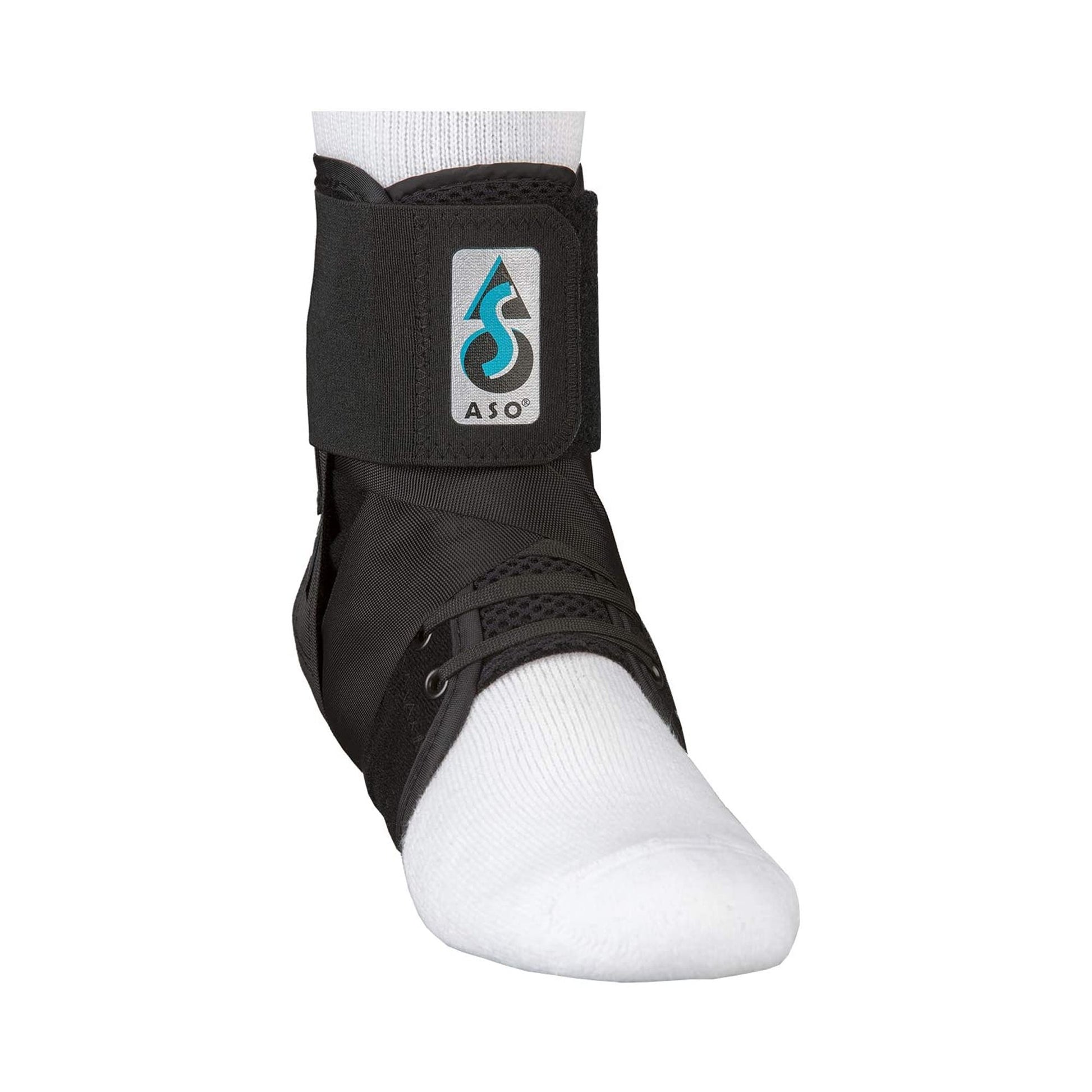 Ankle Support ASO® Speed Lacer Large Hook and Loop Strap Closure / Lace Up Foot