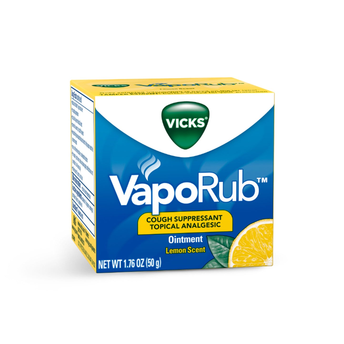 Chest Rub Vicks® VapoRub® 4.8% - 1.2% - 2.6% Strength Ointment 1.76 oz.