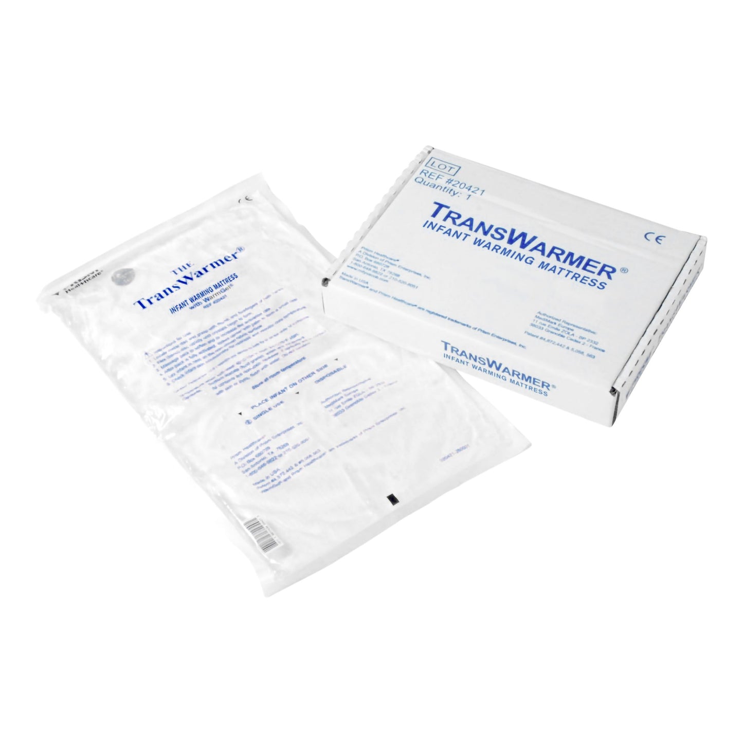 Instant Hot Pad TransWarmer® Infant Transport Mattress Full Body Nonwoven Material Cover / Gel Disposable