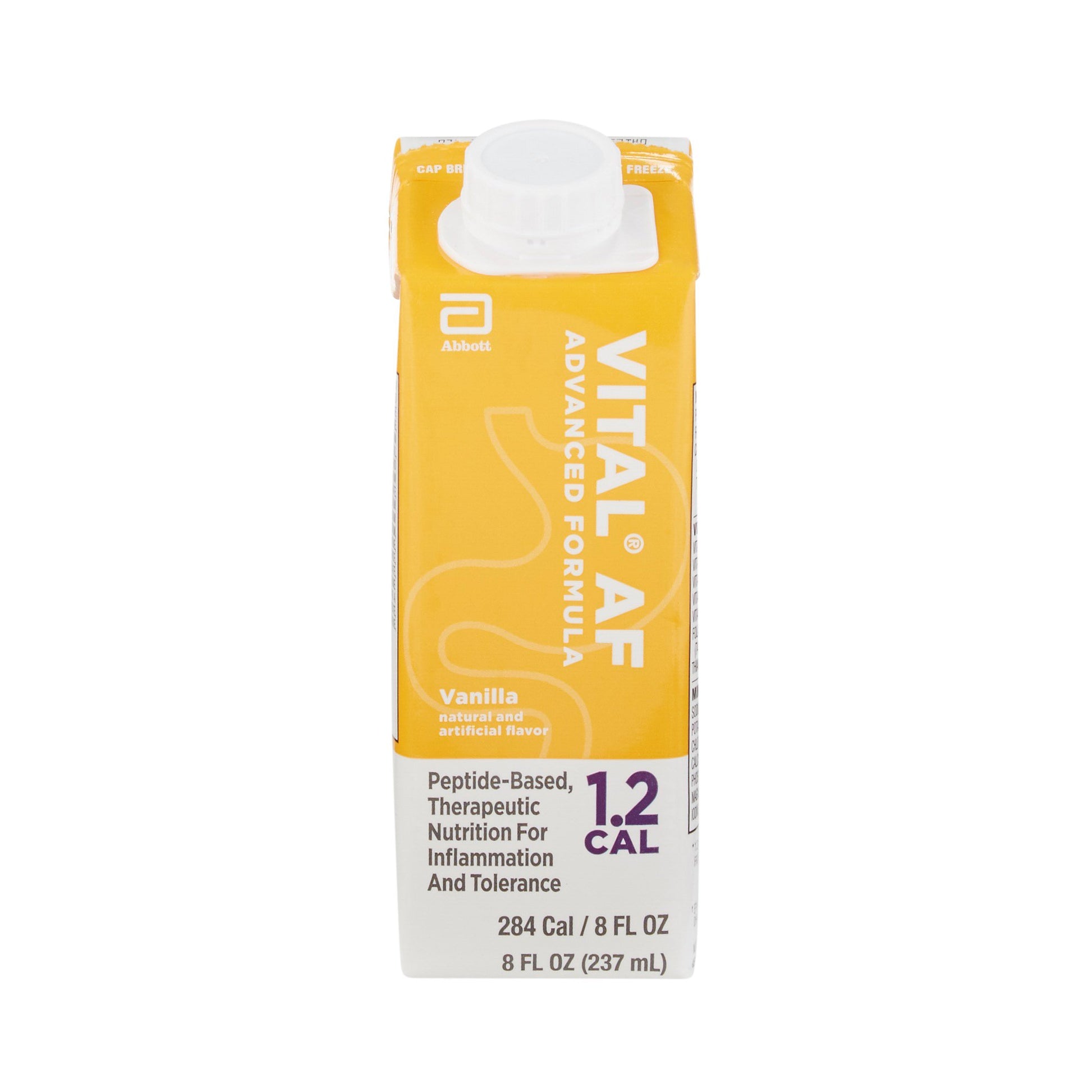 Oral Supplement Vital® AF 1.2 Cal Vanilla Flavor Liquid 8 oz. Reclosable Carton