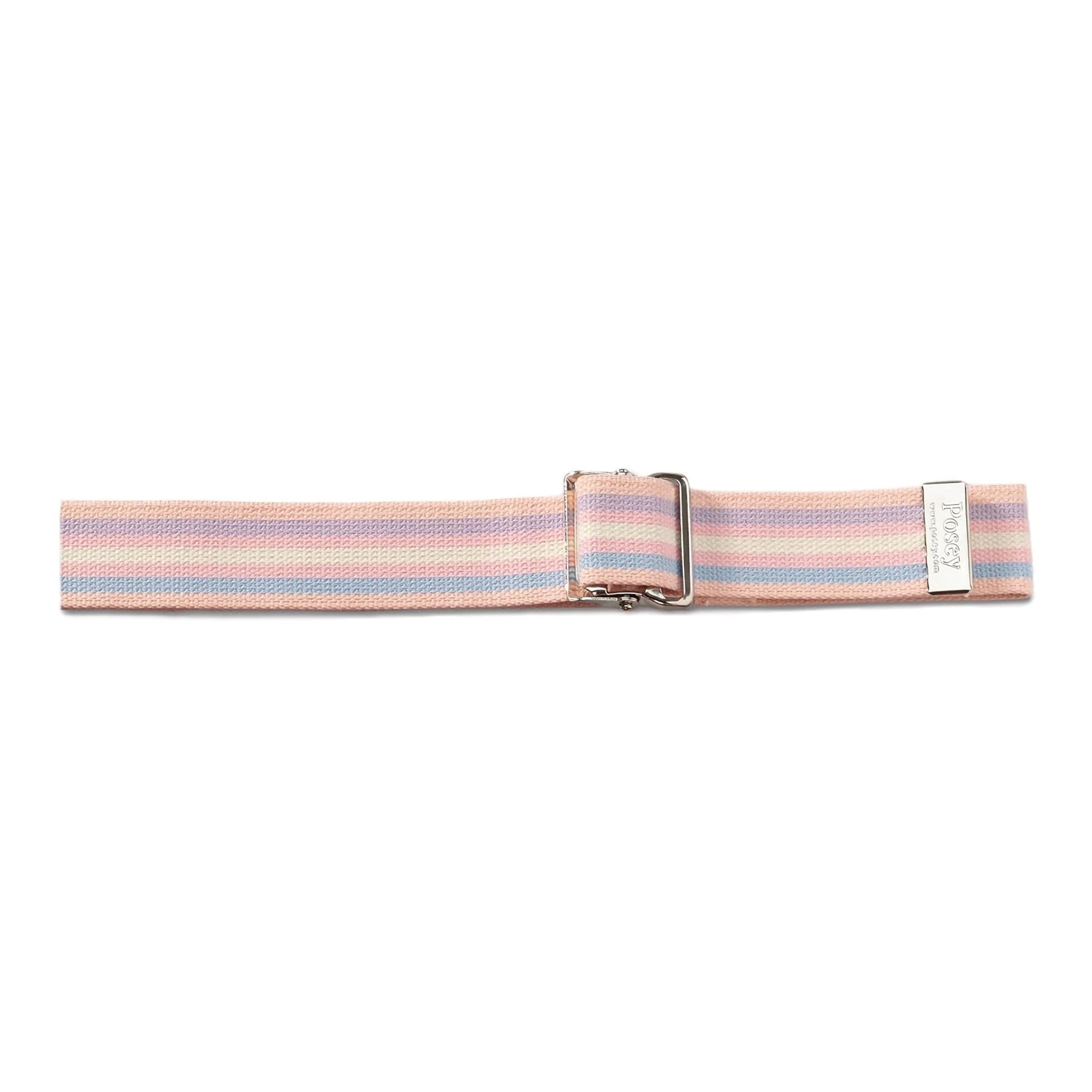 Gait Belt Posey® 54 Inch Length Pastel Stripe Cotton