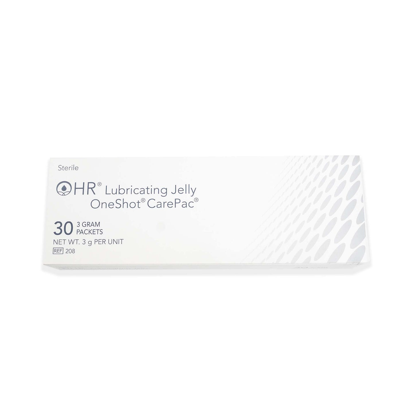 Lubricating Jelly HR® One Shot® 3 Gram Individual Packet Sterile