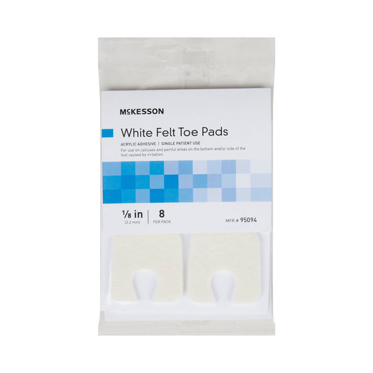Callus Pad McKesson Pedi-Pad Size 105 Adhesive Backing Foot