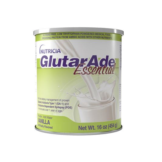 Oral Supplement GlutarAde® Essential Vanilla Flavor Powder 16 oz. / 454 Gram Canister