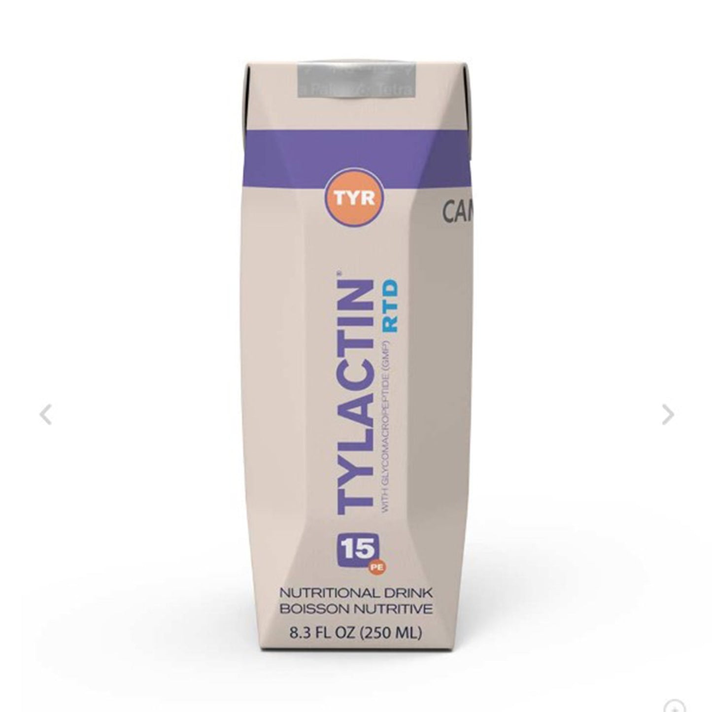 Oral Supplement Tylactin® RTD Chocolate Flavor Liquid 8.3 oz. Carton