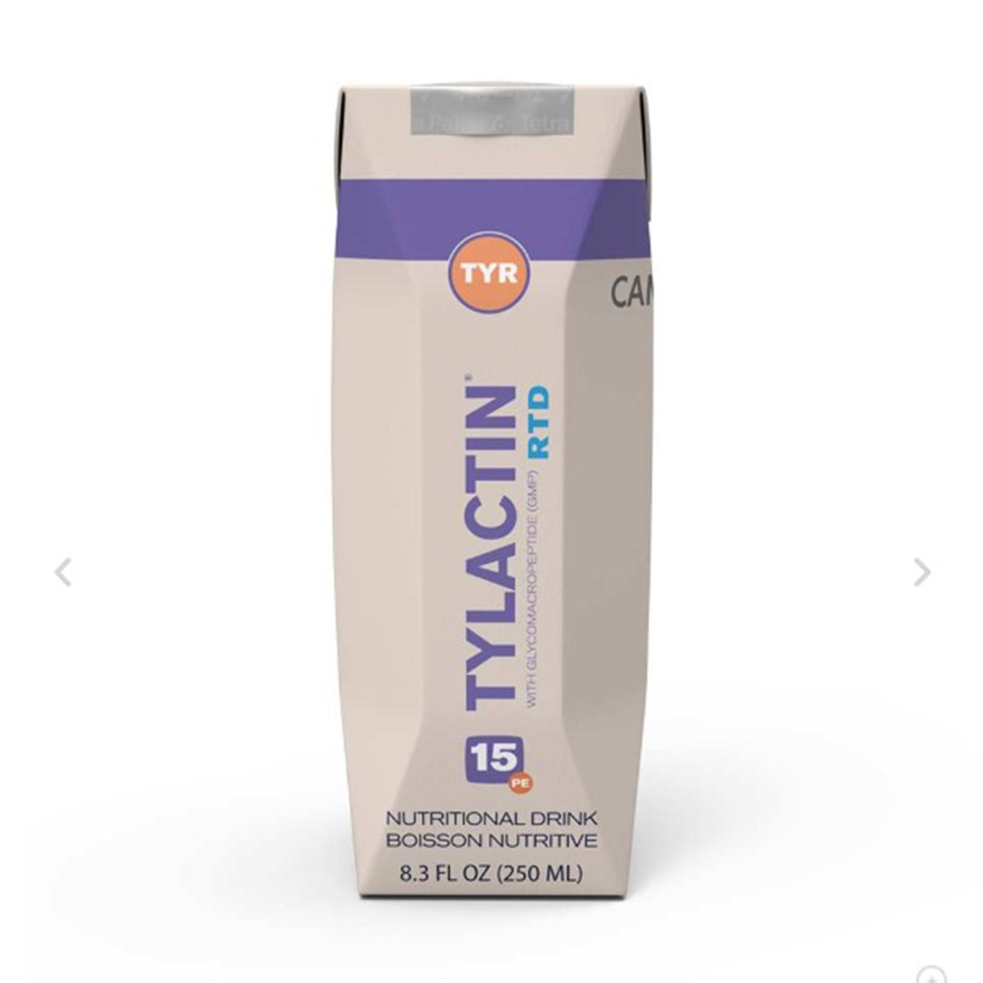 Oral Supplement Tylactin® RTD Chocolate Flavor Liquid 8.3 oz. Carton