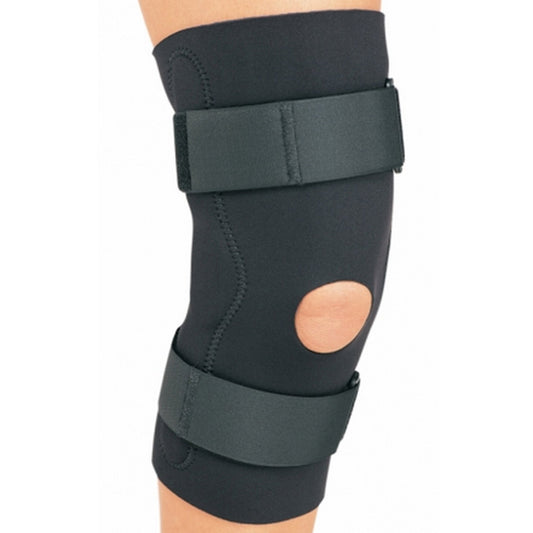 Knee Brace ProCare® Large D-Ring / Hook and Loop Strap Closure 20-1/2 Inch to 23 Inch Thigh Circumference Left or Right Knee