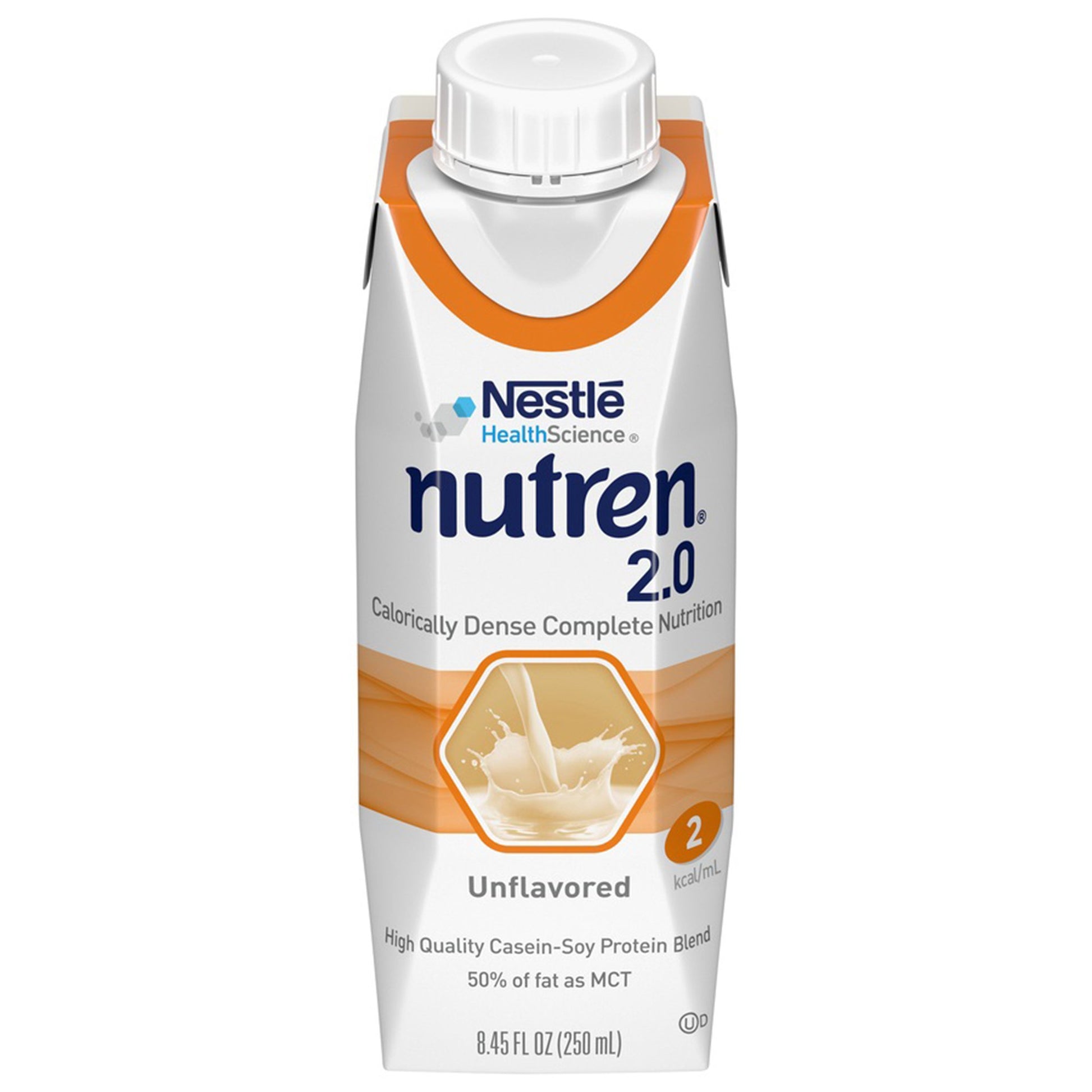 Tube Feeding Formula Nutren® 2.0 Unflavored Liquid 250 mL Carton
