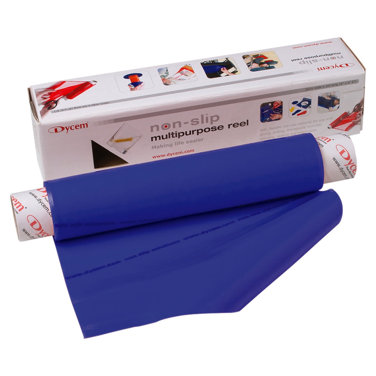 Non-Slip Matting Dycem® 8 Inch X 6-1/2 Foot