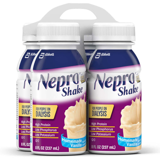 Oral Supplement Nepro® with Carbsteady® Homemade Vanilla Flavor Liquid 8 oz. Bottle