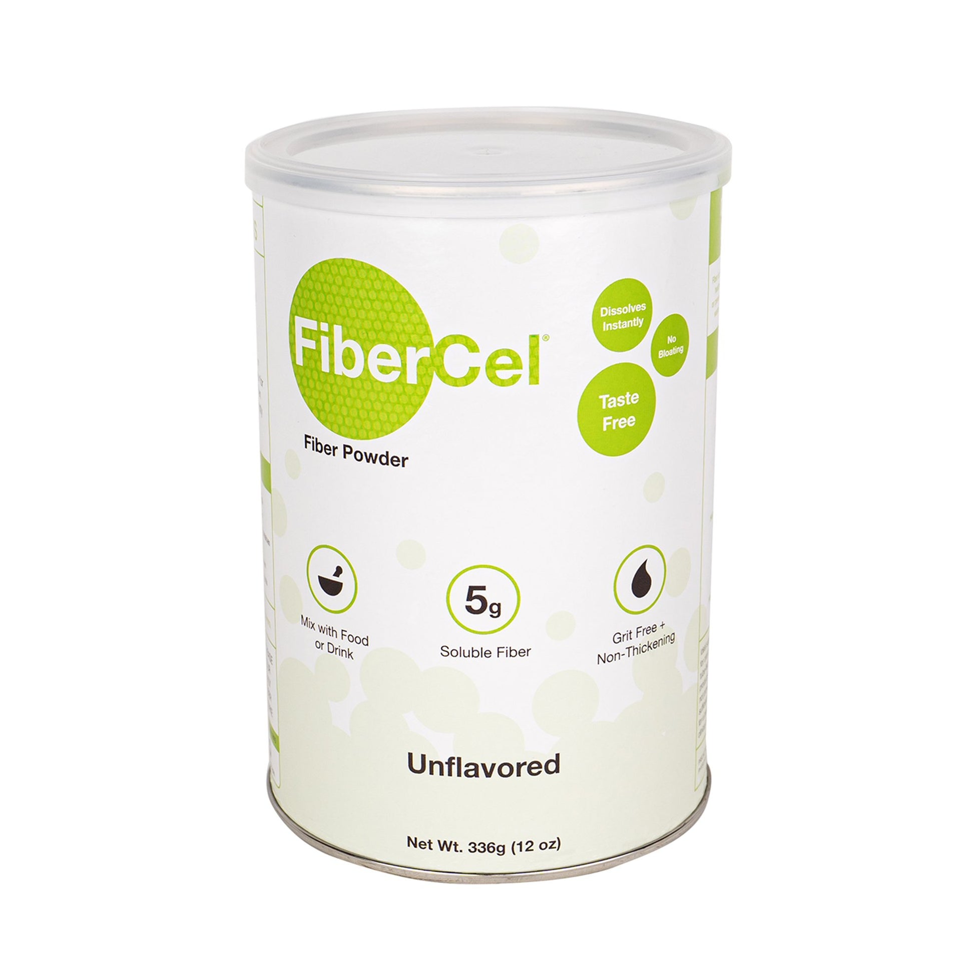 Oral Supplement FiberCel® Unflavored Powder 12 oz. Can