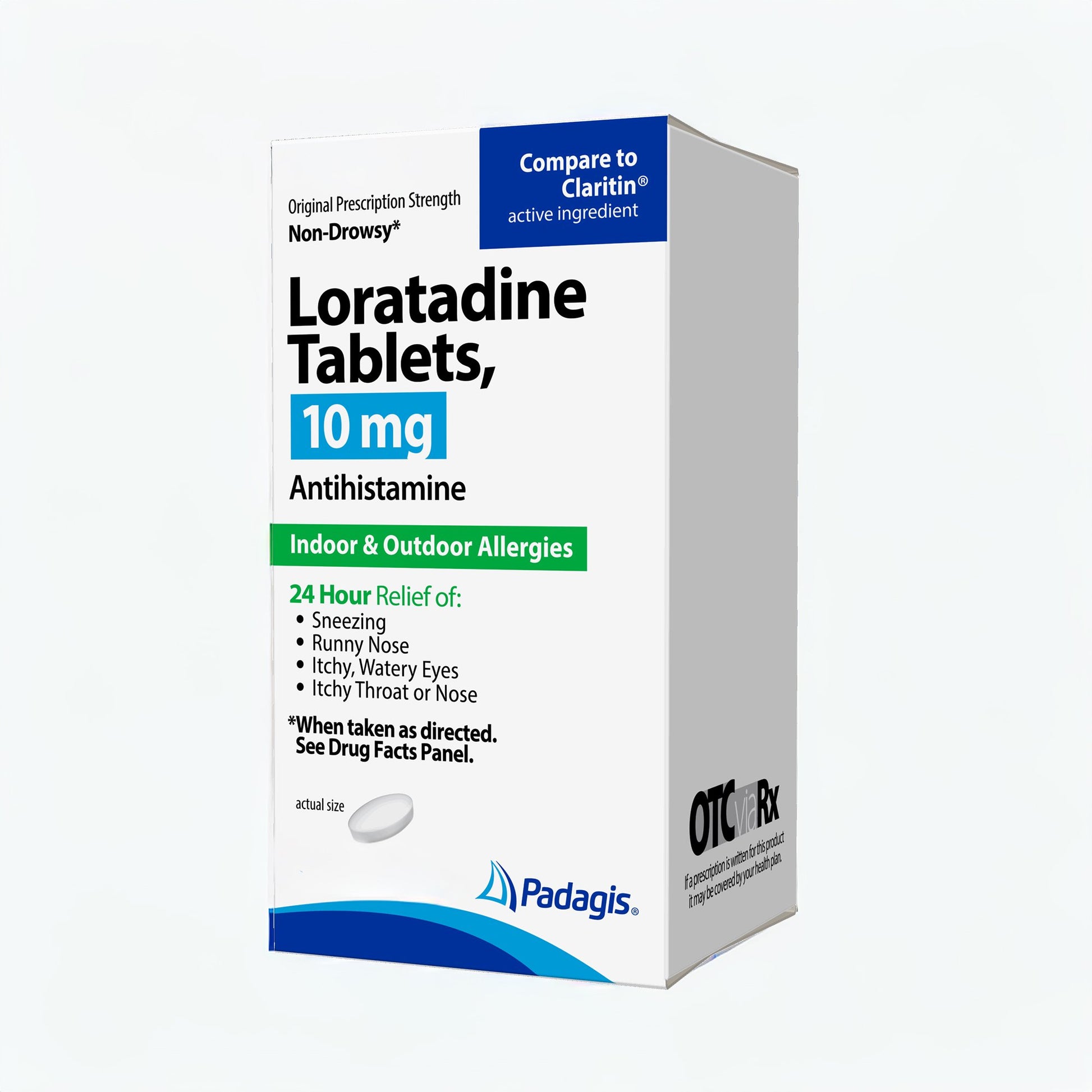 Allergy Relief 10 mg Strength Tablet 300 per Bottle