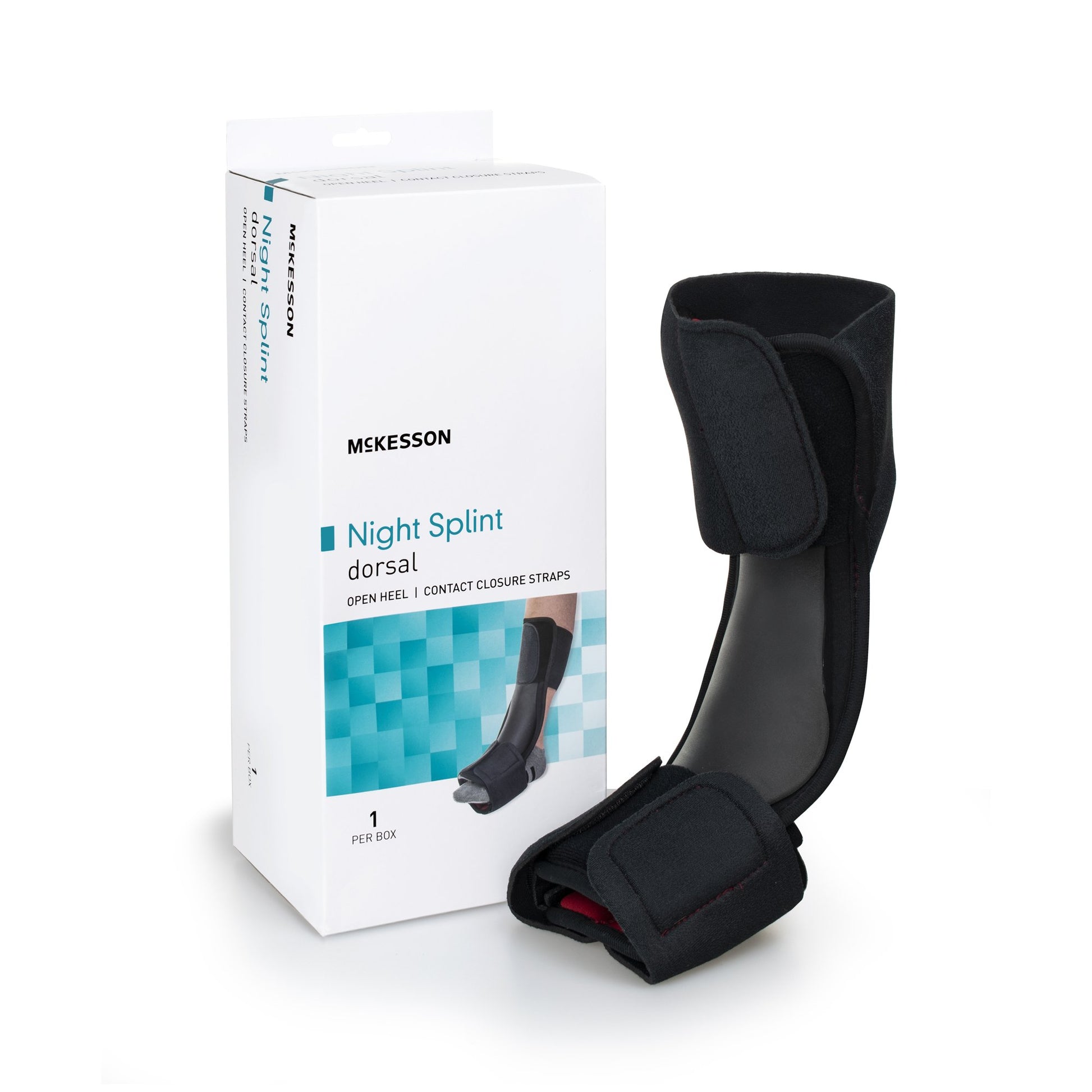 Dorsal Night Splint McKesson Small / Medium Hook and Loop Closure Foot