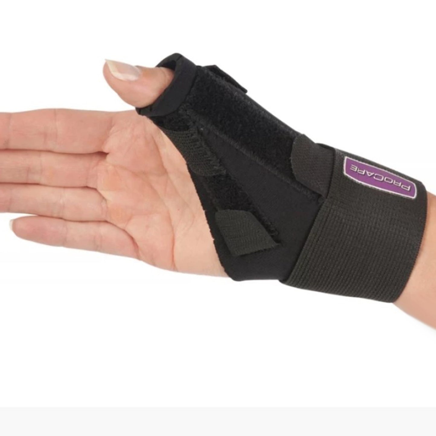 Thumb Splint ProCare® One Size Fits Most Right Hand Black