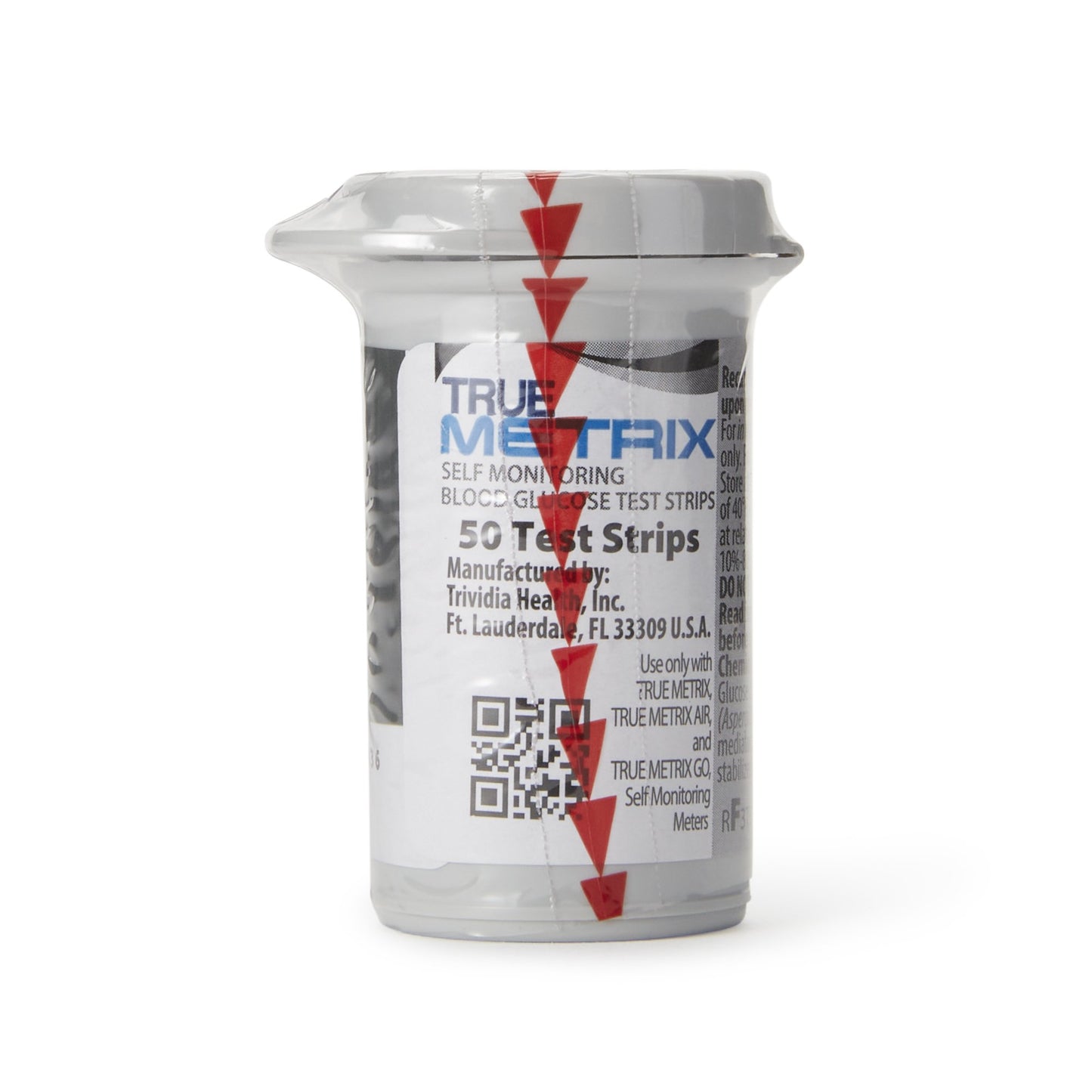 Blood Glucose Test Strips TRUE METRIX® 50 Strips per Pack For TRUE METRIX® Meters