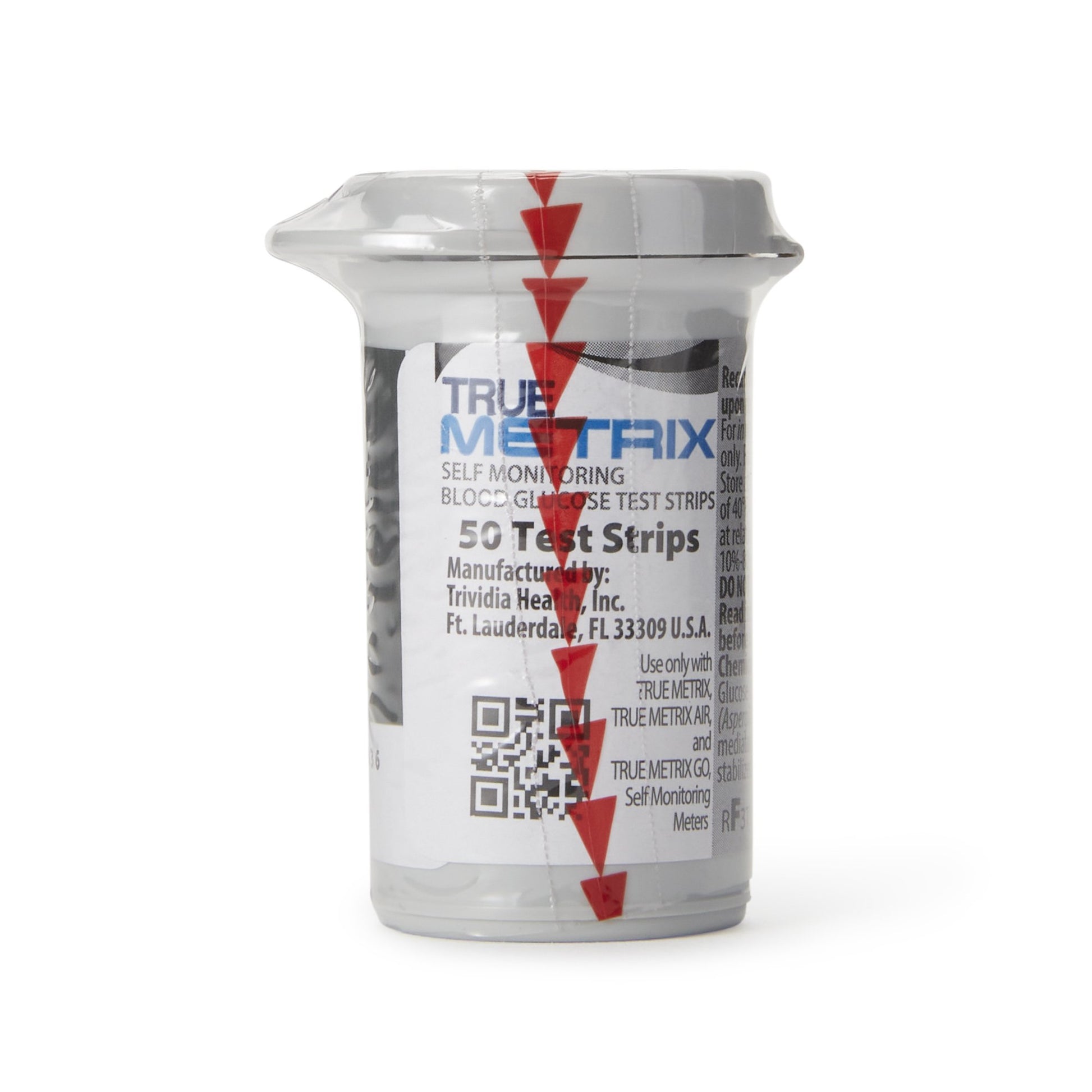 Blood Glucose Test Strips TRUE METRIX® 50 Strips per Pack For TRUE METRIX® Meters