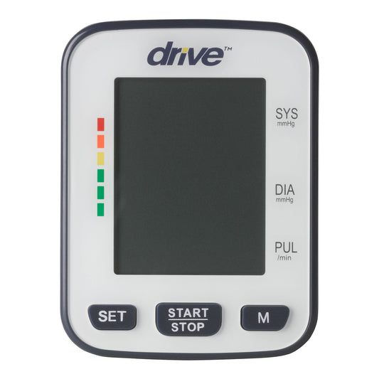 Home Automatic Digital Blood Pressure Monitor Drive™ Medium Cuff Wrist Cloth Fabric Cuff 13 - 22 cm Wrist