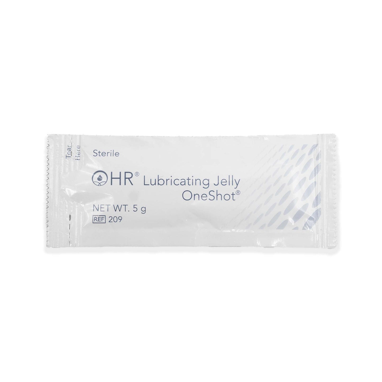 Lubricating Jelly HR® One Shot® 5 Gram Individual Packet Sterile