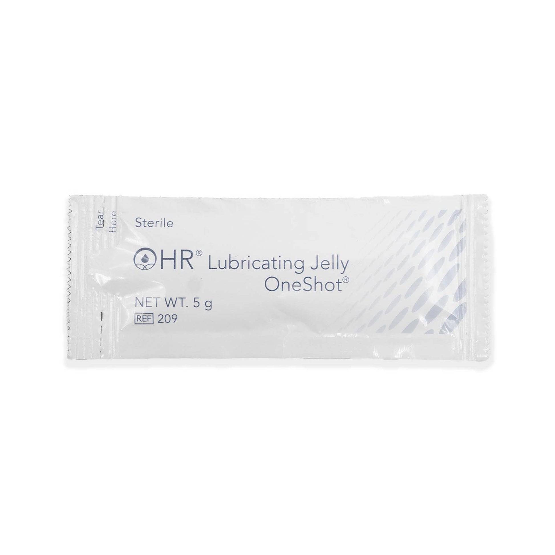 Lubricating Jelly HR® One Shot® 5 Gram Individual Packet Sterile