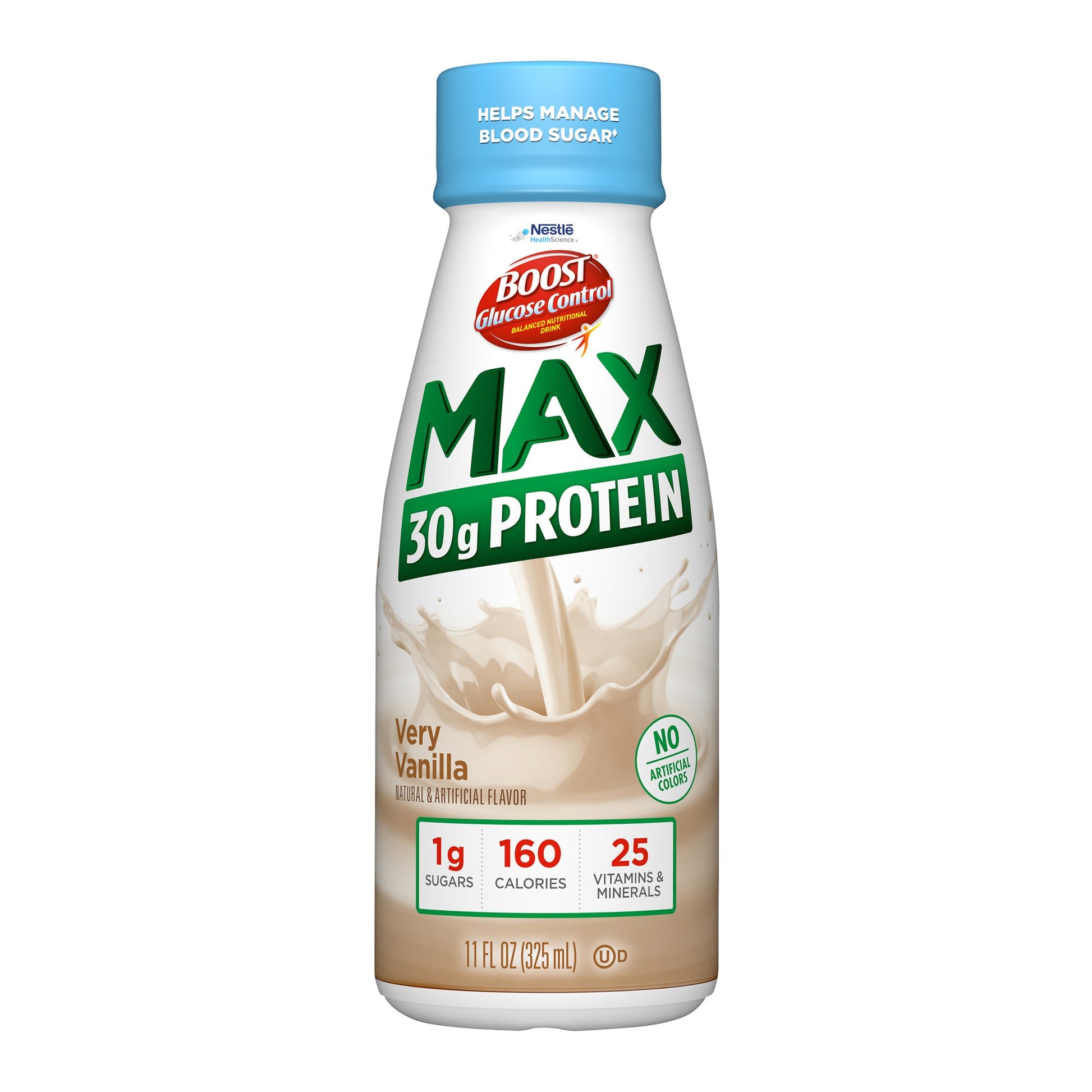Oral Supplement Boost Glucose Control® Max Vanilla Flavor Liquid 11 oz. Bottle
