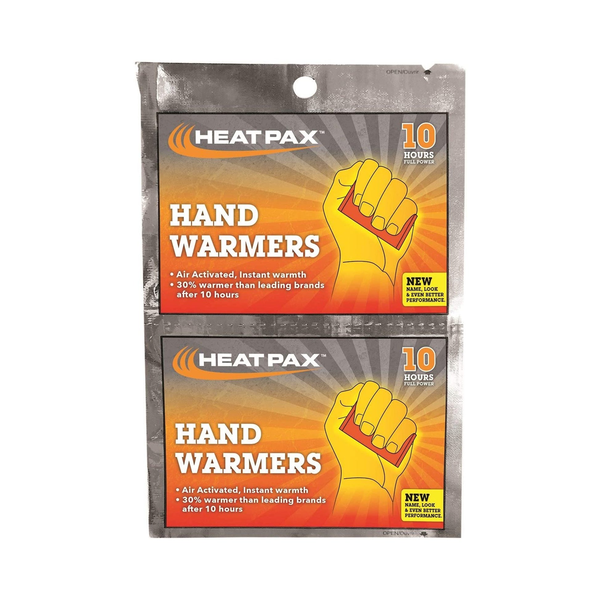 Instant Hot Pack Heat Pax® Hand One Size Fits Most Iron Powder / Water / Carbon / Vermiculite Disposable
