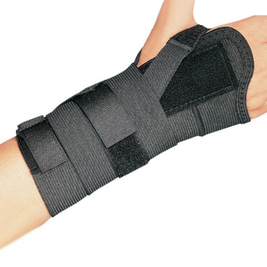 Wrist Brace ProCare® Universal CTS Aluminum / Elastic Left or Right Hand Black X-Large