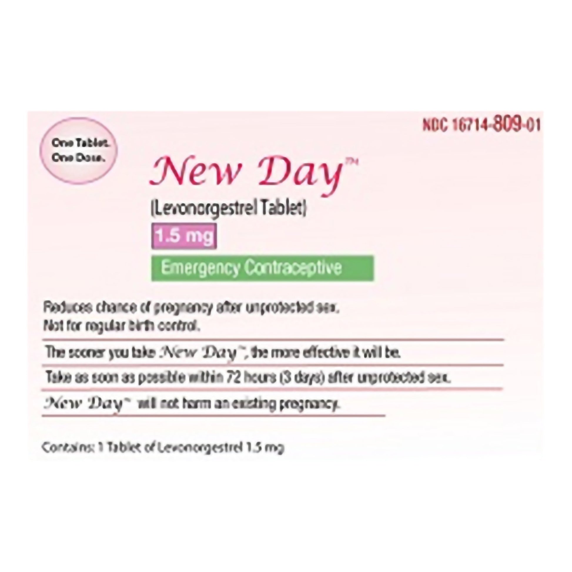 Birth Control Pill New Day